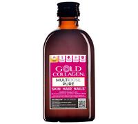 Gold Collagen Women's Liquid Supplement Multidose Pure Skin, Hair & Nails Liquid Supplement 20 x 15ml in Clear Gold Collagen Clear