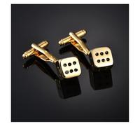 Gold Color Cufflinks Letters/Alien/Square/Maple Leaves/Balance/Name Cuff Links For Mens Bouton Manchette For Wedding, Banquet, Ceremony(Color24)