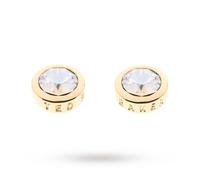 Ted Baker Sinaa Crystal Gold Tone Stud Earrings 0.6cm