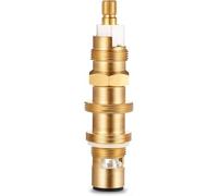 Gold Copper Valve Core For 910-030 Shower Faucet Handle Compatible Replacement Part Rust Resistant Material Ensures Smooth Water Control For Bathroom Kitchen Sink Long Service Life Easy Fit(Left)