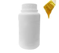 Gold Craft Paint - Water Based Liquid Finish Gold Silver 200g 500g | Multi Decorative Coating for Spraying Brushing Rolling DIY Art Furniture Metal Wood Craft Repair Durable Shine