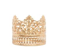 Gold Crown Cake Topper, Vintage Crown, Small Gold Wedding Cake Top, Princess Cake, The Queen of Crowns (Gold Willow)