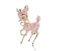 Gold Crystal Animal Brooches for Womne Elegant Rhinestone Butterfly Cat Fox Brooch Pins Fashion Jewelry Accessories for Women Gift, Metal, crystal