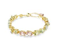 Gold Crystal Bracelet, Stylish Accessory, female, Swarovski, Bracelets, Multicolor, ONE SIZE, Accessories ONE SIZE