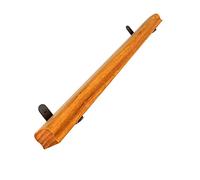 Gold Deck Railing Post and Wood Handrails, Indoor Stair Railing Side Mount for Lofts Apartment Kitchen Hallway, Metal Iron Baluster Spindles(OneColor-Wall Handrails 2.2m)