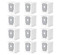 GOLD DEER 12 Pack Replacement Vacuum Bags for iRobot Roomba i7+ i3+ i4+ i6+ i8+ j7+ s9+ 104 105 405 504 505 705 Combo 10 Max Q0520, i & s & j Series, Clean Base Automatic Dirt Disposal Bags