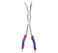GOLD DEER 13Inch Long Reach XL Pivot Ring Nose Plier Extra Long Nose Hose Grip Pliers Spark Plug Pliers Hose Removal Plier with Serrated Jaw for Hard to Reach Narrow Spaces