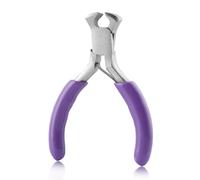 GOLD DEER 3 Inches Mini End Cutting Pliers Precision End Nippers Zipper Install Tool Nail Puller Tool Small Wire Cutter for Guitar Strings Beading Jewellery Making Tool Shoes Repair Tool