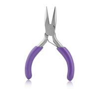 GOLD DEER 3 Inches Mini Long Nose Pliers Chain Nose Pliers Mini Precision Long Nose Pocket Plier Mini Jewelry Pliers for Jewelry Making Bending Wire Small Object Gripping DIY Craft Hobby Supplies