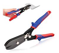 GOLD DEER 5 Blade Hand Crimper Sheet Metal Tools,HVAC Tool for 22-28 Gauge Duct Work Downspout and Stove Pipe,Crimping Tool Paper Crimper Sheet Metal Crimpers Gutter End Cap Duct Crimping Tool