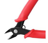 GOLD DEER 5-Inch Diagonal Cutting Pliers Precision Mini Flush Cutters Cutting Pliers Electronics Flush Cutter Micro Wire Cutter Small Side Cutter with Spring Jewelry Making Tool for Making Crafts