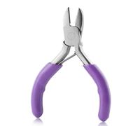 GOLD DEER Mini Diagonal Pliers 3 Inches Wire Cutters Small Side Cutter Mini Jewelry Pliers High Hardness Wire Cable Snips Flush Cutter Snips Tools for Wire Wrapping Bending Cutting Snipping