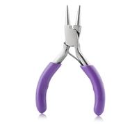 GOLD DEER Mini Round Nose Pliers 3 Inches Wire Micro Round Pliers Looping Pliers with Spring Mini Jewelry Pliers Jewelry Making Tools Mini Pliers for Jewelry Repair Wire Wrapping Beading Wire Cutting