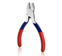 GOLD DEER Mini Short Flat Nose Pliers for Jewelry Making 4.4Inch Smooth Jaws Duck Billed Pliers Precision Plier Springloaded Jewelry Making Tool for Creating Bracelets, Earrings and Necklaces