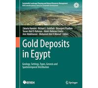 Gold Deposits in Egypt: Geology, Settings, Types, Genesis and Spatiotemporal Distribution (Sustainable Landscape Planning and Natural Resources Management)