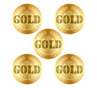 Gold Design Sticker Sheets - 90 Stickers Shiny Foil Stickers. Ideal as Sports Day Stickers or Awards.