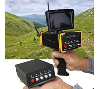 Gold Diamond Detector Long Range Underground Metal Detector Treasure Hunter Find Gold Silver Copper Diamond Digger Archaeological Prospecting Machine,Yellow