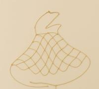 Gold Diamond Pattern Body Jewellery, 50cm + 90cm Length, 37g Weight