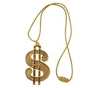 Bristol Novelty BA510A Dollar Medallion | String Cord | Gold | 1pc, mens, One Size