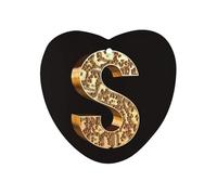 Gold Dollar Sign Car Air Freshener Hanging, Long Lasting Scented Car Aromatherapy Tablets, Love form Fragrance Scented Cards for Vehicles, Bedroom, Wardrobe White-style