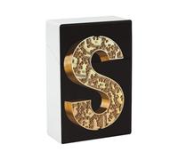 Gold Dollar Sign Cigarette Case Portable Novelty Cigarette Packing Box Crush Proof Waterproof Cigarette Box Novelty Gifts for Friend