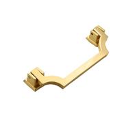 Gold Drawing Cabinet Door Handle Metal Drawer Pull Drawer Knob Simple Installation for Furniture Elegant Home Decors Brushed Texture Grip