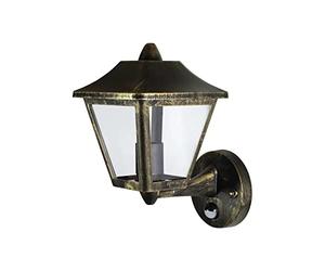 Gold E27 Endura Classic Alu Up with Sensor IP44 220-240V (No Lamp) Ledvance