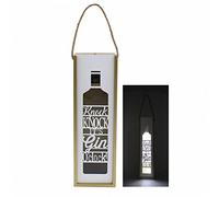 Gold Edition Lite Up LED Gin Bottle Light Knock Knock Its Gin O'clock