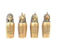 Puckator Gold Egyptian Canopic Jar - Home Living Room Decoration - Gifts For Men Women