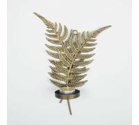 Gold Feather Candle Holder Vintage Tealight Holder Wall Mounted Home Wedding Decor