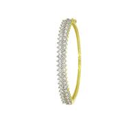 Gold Finish Adorable Fancy Kada Bracelets For Women|Designer Hand Kada For Stylish Women Eco-Friendly Materials: Made from sustainable resources, our bangles are kind to the planet.