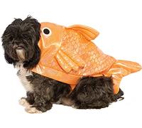 Gold Fish Dog Costume, Multicolor, S