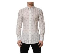 Gold-fit Dress Shirt - male - Dolce & Gabbana - Formal Shirts - White - S - Shirts S