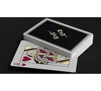 Gold Foil Black Roses Casino Playing Cards