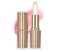 Gold Foil Color Changing Lipstick Lip Gloss Lip Stain Long Lasting with Moisturizing Formula, Temperature-Activated Jelly Balm for Natural-Looking Tint, Hydrating Lipstick