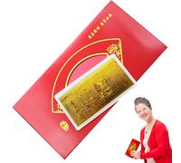 Gold Foil Souvenir Banknotes, Chinese Year Commemorative Note, Multicolor Decoration with Elegant Design, Stylish Ornament Decor, Modern Accessory with Cultural Symbolism, Seasonal for Gift Home
