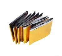 Gold Foil Survival Blanket 160x210cm Heat Retention | Silver mylar film, reflects 90% body heat, first aid, compact fold, 130x210cm size(Gold （160*210cm）)