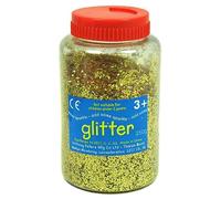 Gold glitter | 400 gram tub | shaker lid for easy pouring | Arts and Crafts