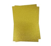 Gold Glitter Paper A4 250GSM 10 Sheets Decorative Paper Sparkly Card Paper Hand Project.