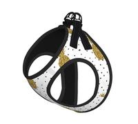 Gold Glitter Pineapples Fruit Compact Pet Suspender Vest-The Perfect Small Pet For A Comfortable Walk
