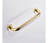 Gold Grab Bar - 40cm Anti-Slip Shower Handle Space Aluminum Bathroom Support Rail Safety Assist Frame for Toilet with Concealed Screws