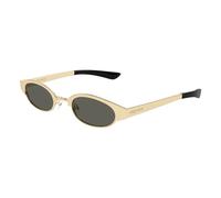 Gold/Grey Sunglasses Am0545S - unisex - Alexander McQueen - Sunglasses - Yellow - 48 MM - Accessories 48 MM