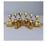 Gold Guitar Locking Tuner 1:20 Locking Tuning Key Pegs For For ST For For TL Style Electric Guitar Guitar Knobs Tuning Keys (Color : 3R3L)
