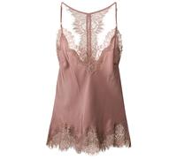 Gold Hawk longline lace cami - Pink XS-S-M