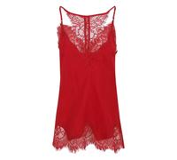Gold Hawk silk top - Red M-L