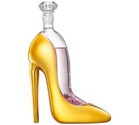 Gold Heel Stiletto High Heels Decanter - Whiskey & Wine Decanter with Stopper - Elegant Gift for Women