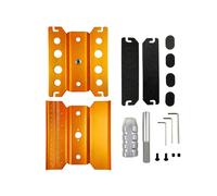 (Gold Heighten) Metal Repair Station Workbench Assembly Platform For TRX-4 Axial SCX10 II RC Crawler 1/10 1/8 1/12 RC