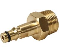 Gold High Pressure Washer Adapter, Hose Adapter Quick Connect, Brass M22 Washer Gun Hose Pipe Convert Tool, Hoses and Accessories (M22 14MM Fitting Hose Connector)
