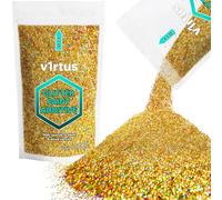 Gold Holographic Strands Glitter Paint Additive 100g | Sparkle Glitter Paint for Walls Interior Exterior, v1rtus