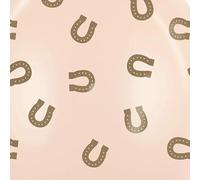 Gold Horseshoe Balloons - Perfect for Kids’ Pony Party, Equestrian Birthday, Western Theme Decor - 6 Pack